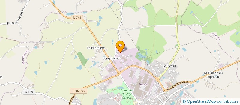 localisation de l'entreprise SARL TOP AUTO  CERIZAY