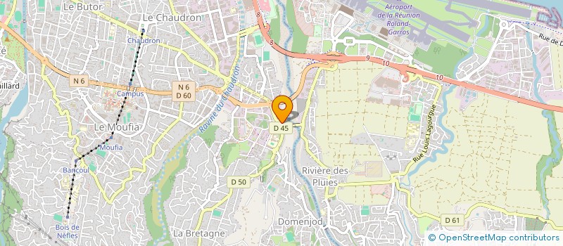 localisation de l'entreprise SARL TOP AUTOS à SAINT-DENIS