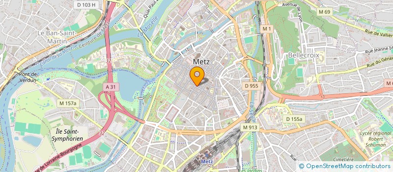 localisation de l'entreprise SARL TOP CASTINGS  METZ