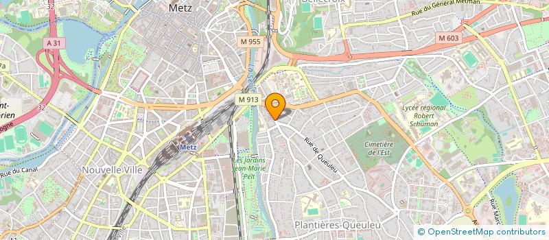 localisation de l'entreprise SARL TOP CONFORT à METZ