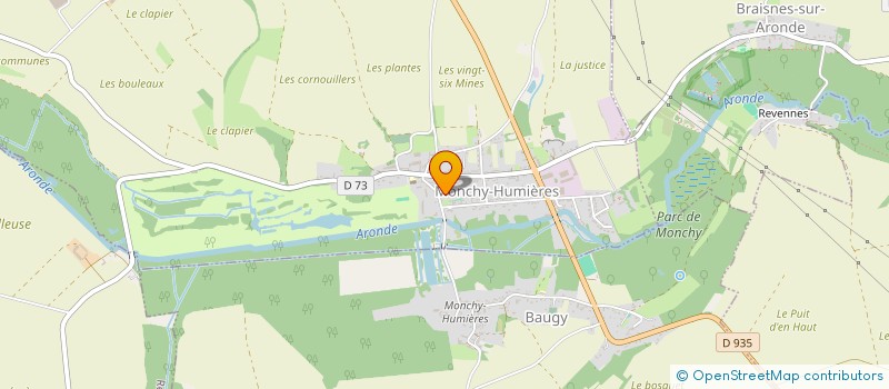 localisation de l'entreprise SARL TOP FER à MONCHY HUMIERES