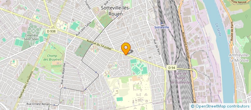 localisation de l'entreprise SARL TOP MUSCLES à SOTTEVILLE-LES-ROUEN
