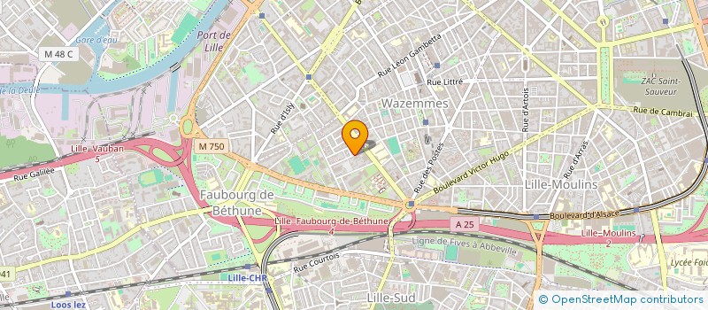 localisation de l'entreprise SARL TOP RENOV à LILLE