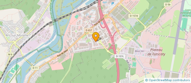 localisation de l'entreprise SARL TOPAZE  AUGNY