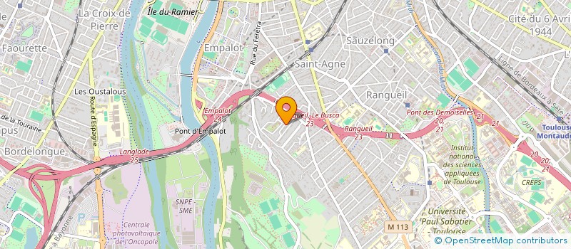 localisation de l'entreprise SARL TOPSERVICES à TOULOUSE