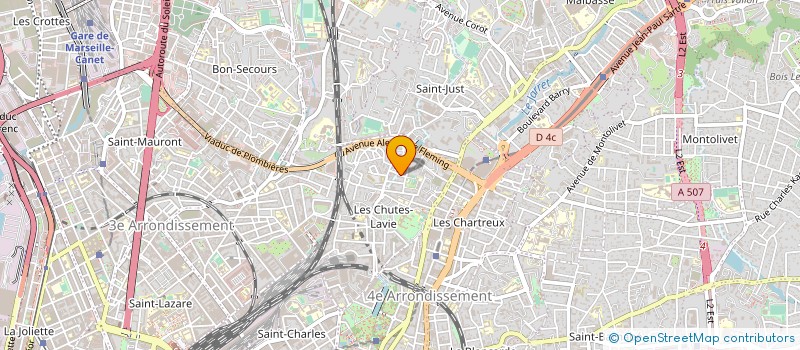 localisation de l'entreprise SARL TOPSOL à MARSEILLE