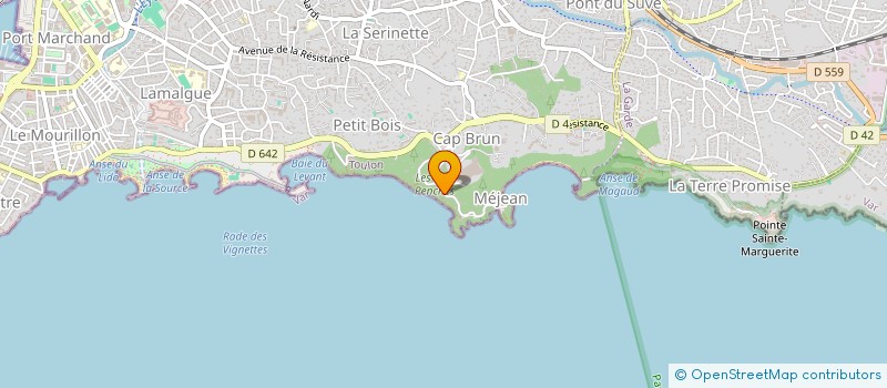 localisation de l'entreprise SARL TORCY 2024  TOULON