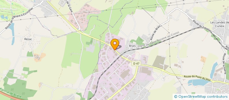 localisation de l'entreprise SARL TORENCE à SAINT-NAZAIRE