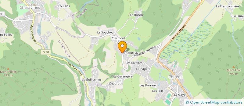 localisation de l'entreprise SARL TORINESI  CHIRENS