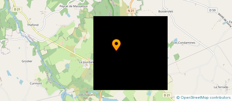 localisation de l'entreprise SARL TORNADO  CHAMPSAC