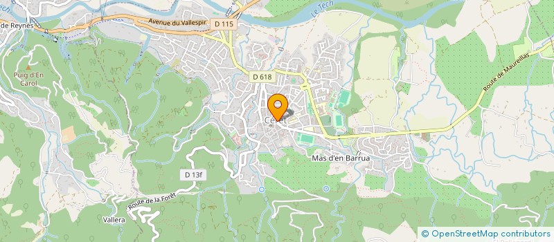 localisation de l'entreprise SARL TORREDEMER à CERET