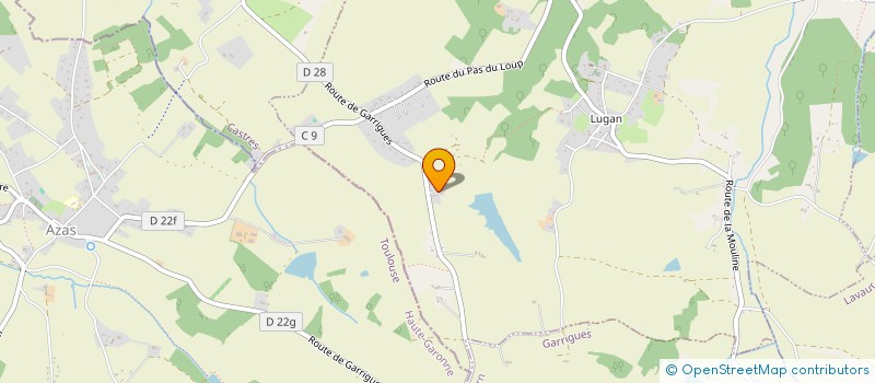 localisation de l'entreprise SARL TORRES CONSTRUCTIONS  GIROUSSENS