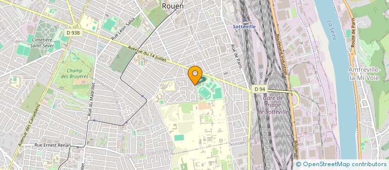 localisation de l'entreprise SARL TORRES & FILS  SOTTEVILLE-LES-ROUEN