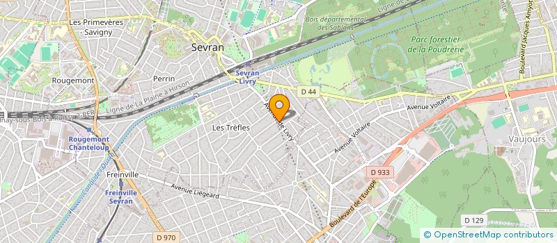 localisation de l'entreprise SARL TOTALE MODE à SEVRAN