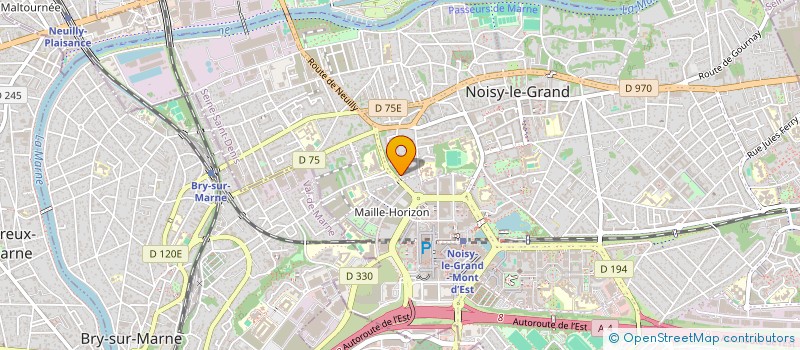 localisation de l'entreprise SARL TOUATI MEHDI  NOISY-LE-GRAND