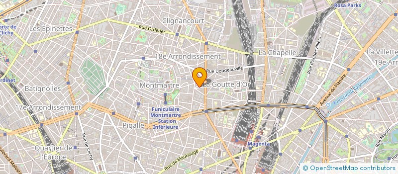 localisation de l'entreprise SARL TOUBA COUTURE  PARIS