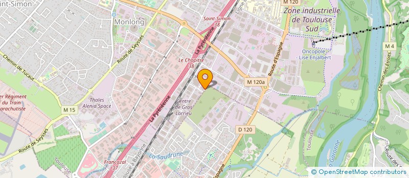 localisation de l'entreprise SARL TOUBAT à TOULOUSE