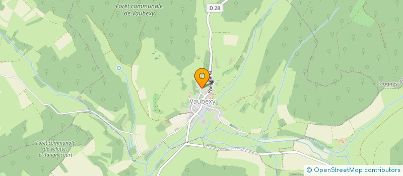 localisation de l'entreprise SARL TOUCAN-TOUCAN  VAUBEXY