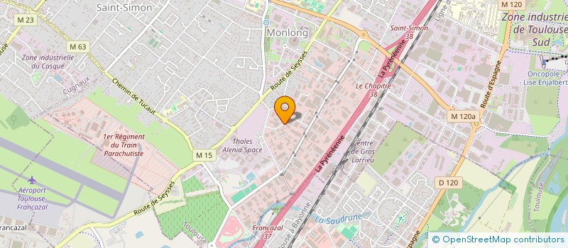 localisation de l'entreprise SARL TOULOUSE MAROQUINERIE à TOULOUSE