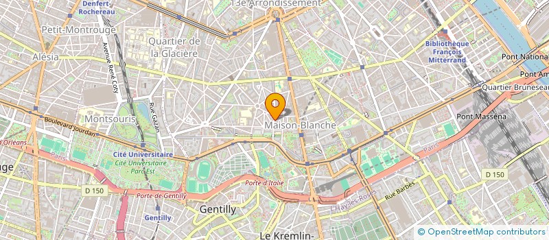 localisation de l'entreprise SARL TOUPRIE à PARIS