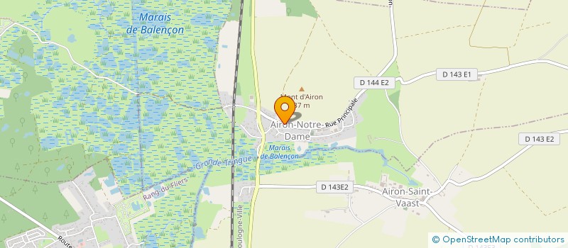 localisation de l'entreprise SARL TOUQUET FINANCEMENTS à AIRON-NOTRE-DAME