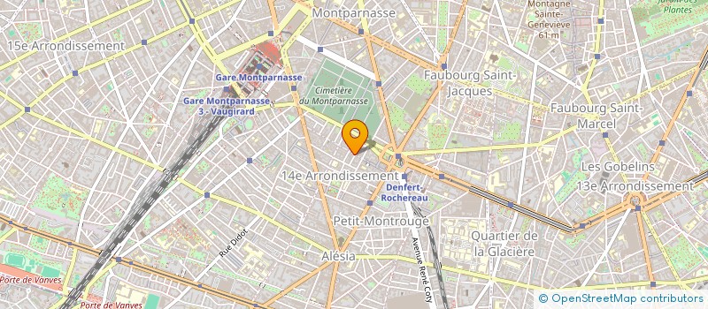 localisation de l'entreprise SARL TOURNESOL à PARIS