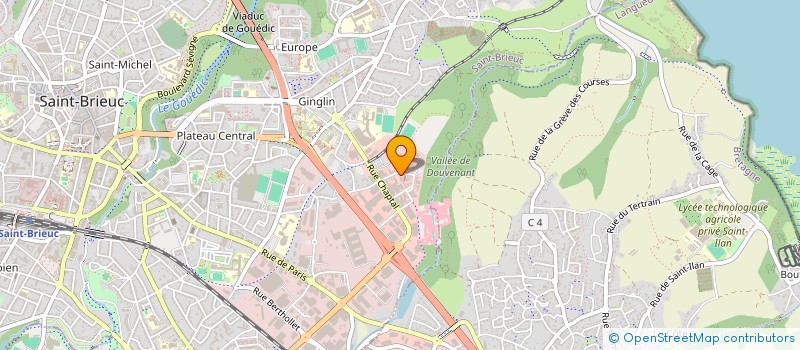 localisation de l'entreprise SARL TOURNESOL HABITAT à SAINT-BRIEUC
