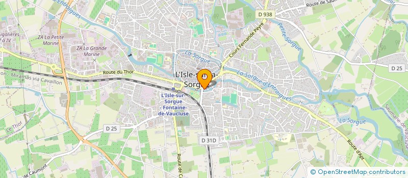 localisation de l'entreprise SARL TOURNIAIRE à L ISLE SUR LA SORGUE