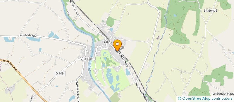 localisation de l'entreprise SARL TOURNIER JEAN-FLORENT  FIAC