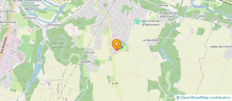 localisation de l'entreprise SARL TOURS'N PIERRES à VEIGNE