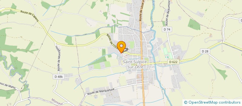 localisation de l'entreprise SARL TOUT-BAT à SAINT-SULPICE-SUR-LEZE