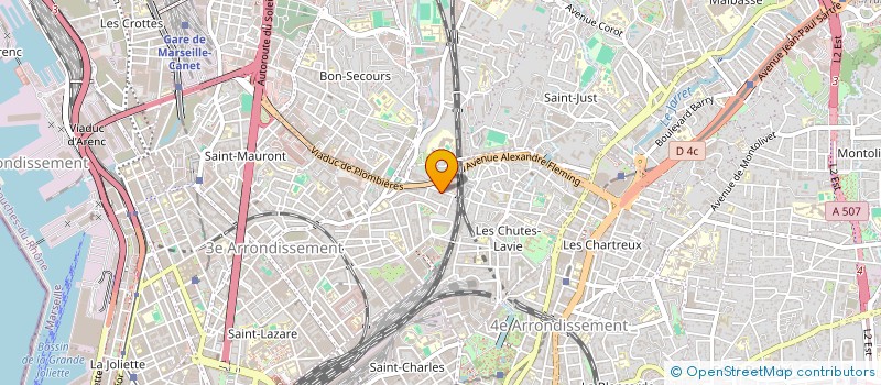 localisation de l'entreprise SARL TOUT NET à MARSEILLE