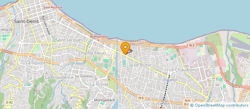 localisation de l'entreprise SARL TOUT POUR L'AUTOS IVOULA à SAINT-DENIS
