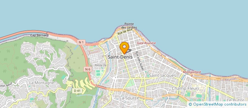 localisation de l'entreprise SARL TOUT TRAVAUX à SAINT-DENIS