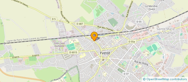 localisation de l'entreprise SARL TOUTAIN à YVETOT