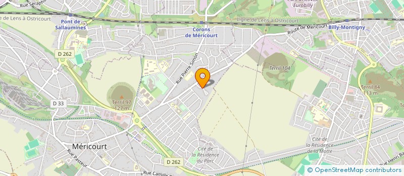 localisation de l'entreprise SARL TOUTBAT  MERICOURT