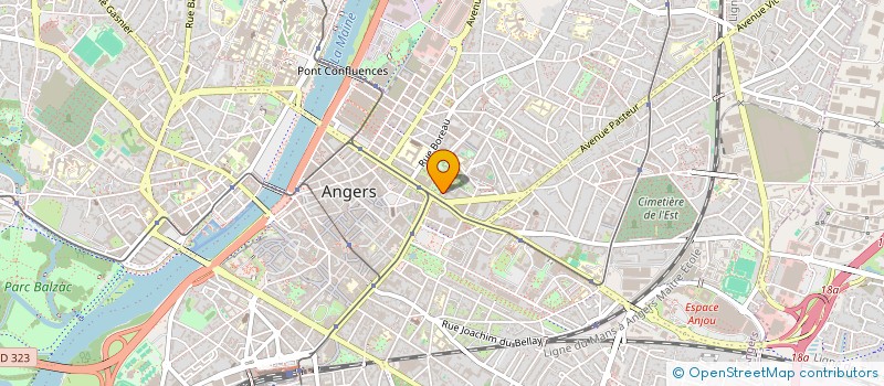 localisation de l'entreprise SARL TOUTENKADO  ANGERS