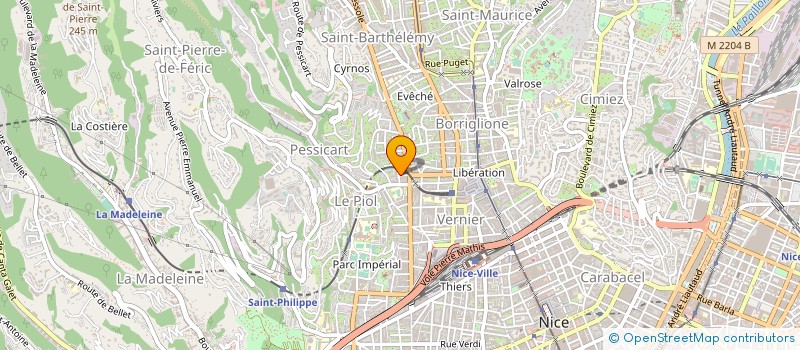 localisation de l'entreprise SARL TOUTOU PROPRE à NICE