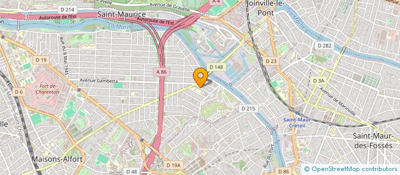 localisation de l'entreprise SARL TP à MAISONS-ALFORT