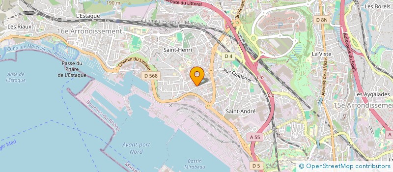 localisation de l'entreprise SARL TP à MARSEILLE 16EME