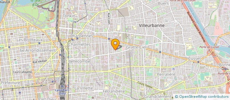 localisation de l'entreprise SARL TP PIPELINE & CIE à VILLEURBANNE