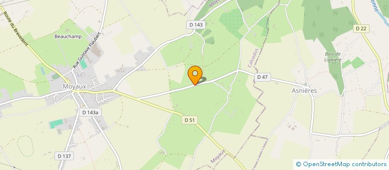 localisation de l'entreprise SARL TP VIQUESNEL  LE PIN