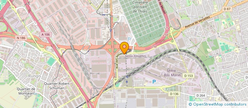 localisation de l'entreprise SARL TPA à THIAIS