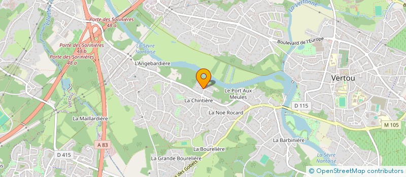 localisation de l'entreprise SARL TPLC à VERTOU