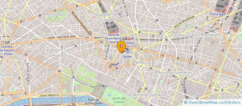 localisation de l'entreprise SARL TR  PARIS