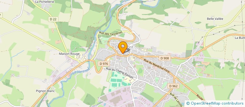 localisation de l'entreprise SARL TRABO à DOMFRONT-EN-POIRAIE