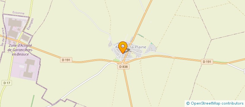 localisation de l'entreprise SARL TRABORD  AUTHON-LA-PLAINE