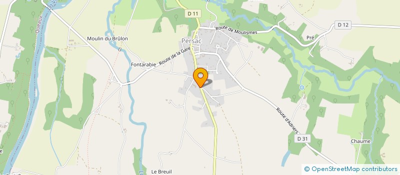 localisation de l'entreprise SARL TRADI BOIS SELENATI à PERSAC