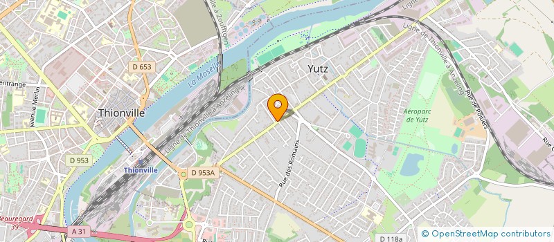 localisation de l'entreprise SARL TRADIMMO  YUTZ