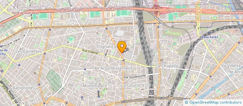 localisation de l'entreprise SARL TRAIT D'UNION  PARIS